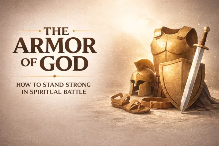 How to Put on the Full Armor of God Daily  Ephesians 6 Christian Devotional Guide