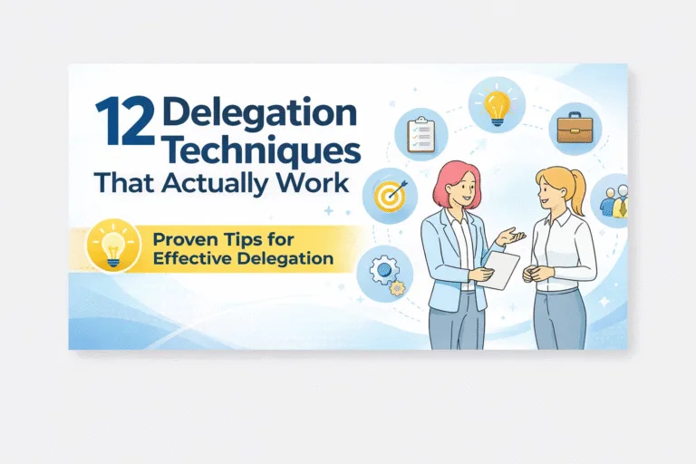 12 Effective Delegation Techniques for Leadership Success  Team Management  Growth Tips