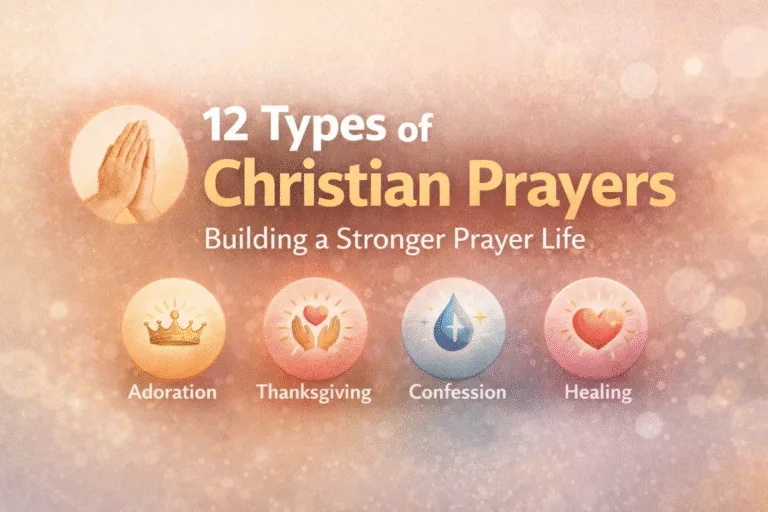 12 Types of Christian Prayers Every Believer Should Know  How to Build a Stronger Prayer Life
