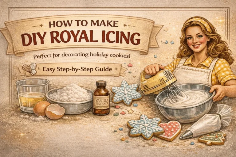How to Make Easy DIY Royal Icing for Sugar Cookies  Best Homemade Cookie Icing Recipe