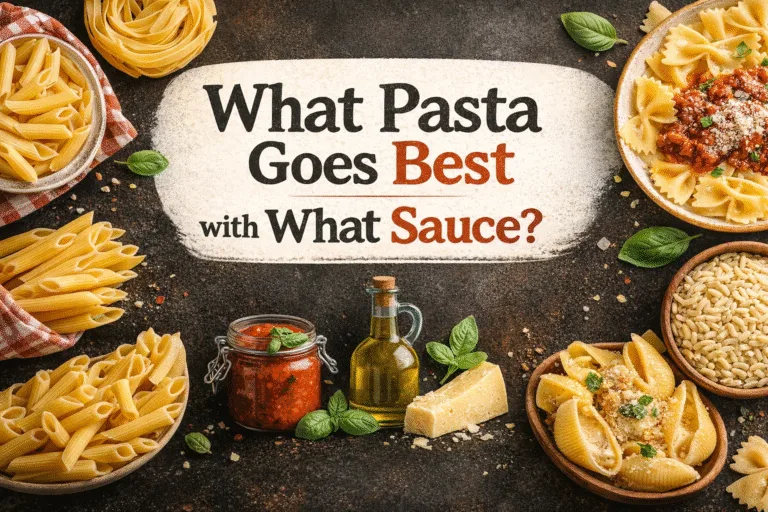 Ultimate Guide to Pasta and Sauce Pairings  Easy Cooking Cheat Sheet  Recipe Tips