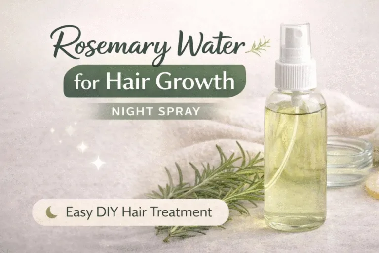 DIY Rosemary Water for Hair Growth Night Spray Scalp Treatment for Faster Hair Growth  Care