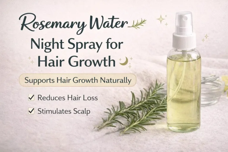 How to Make Rosemary Water for Hair Growth Easy Night Spray Recipe