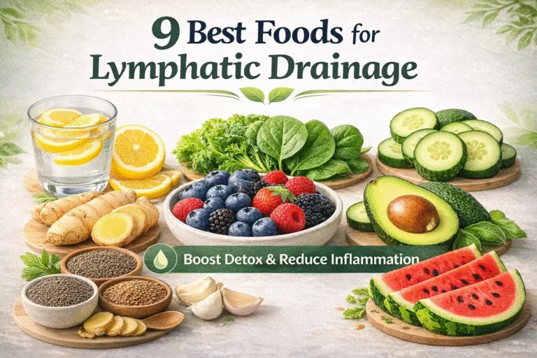 9 Best Foods for Lymphatic Drainage Naturally  Detox, Reduce Swelling  Boost Immunity