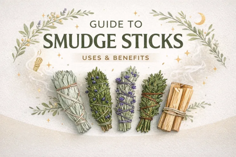 Smudge Stick Guide Sage, Lavender  Palo Santo Benefits for Spiritual Cleansing  Healing