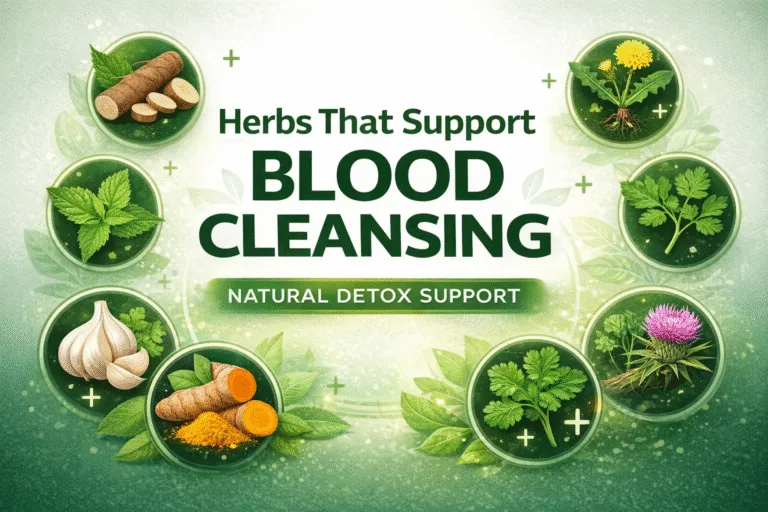 12 Powerful Herbs for Natural Blood Cleansing and Liver Detox  Holistic Wellness Tips