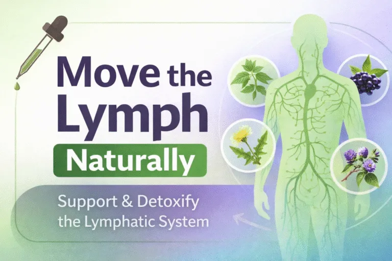 Lymphatic Drainage Tincture Guide Natural Detox for Fluid Retention  Immune Support