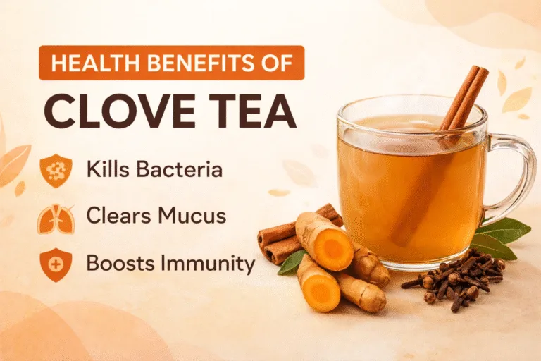 Clove Tea Recipe for Immune Support  Lung Health  Natural Ginger Cinnamon Detox Drink