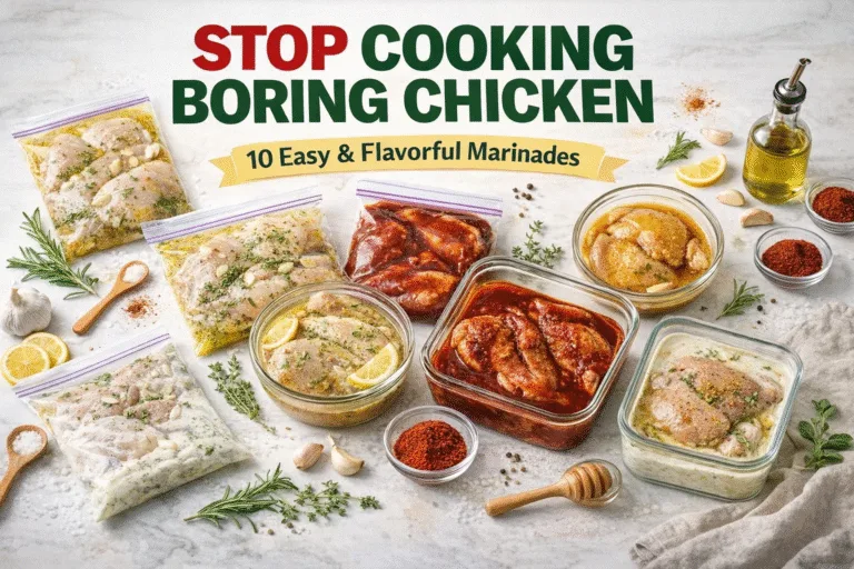 9 Quick Chicken Marinade Recipes  Easy Grilled Chicken Breast Meal Prep Ideas