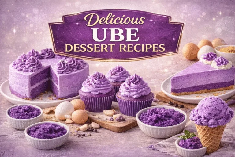6 Easy Ube Dessert Recipes Purple Yam Cake, Cheesecake, Ice Cream  More
