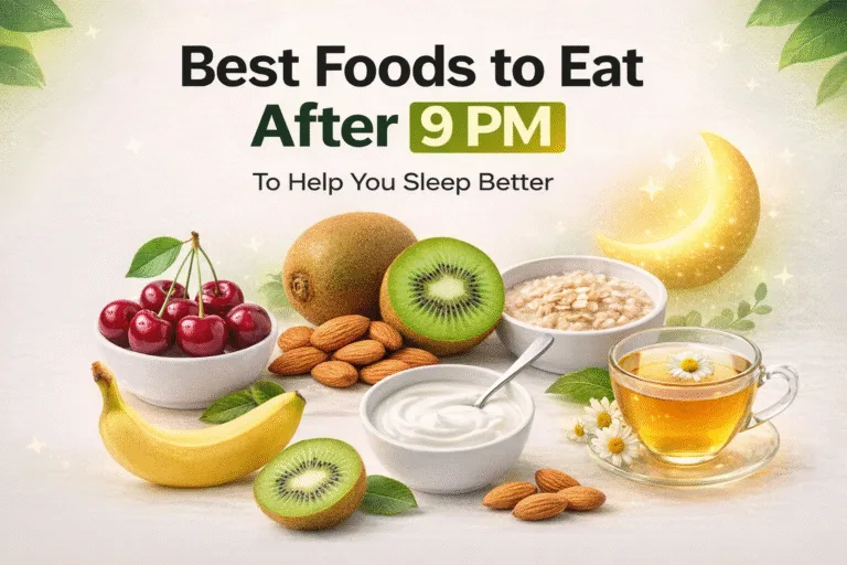 Best Late Night Snacks for Better Sleep Healthy Foods to Eat After 9 PM