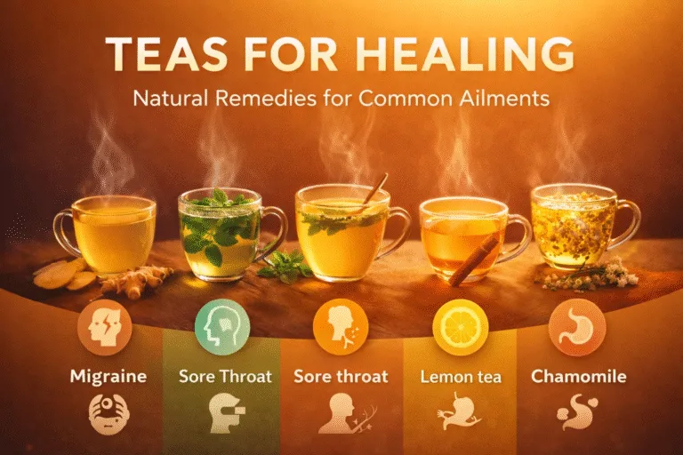 8 Best Herbal Tea Cures for Headache, Cough, Sleep  Stomachache  Natural Home Remedies