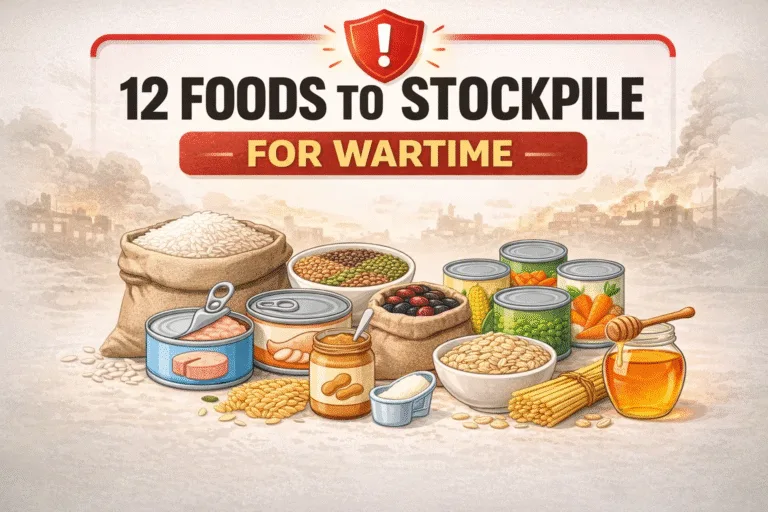 12 Essential Survival Foods to Stockpile Now for Emergency Preparedness and War Survival