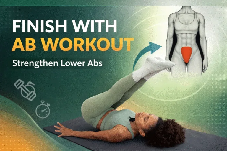 Lower Abdominal Workout for a Toned Core 4×12 Reverse Crunches Routine