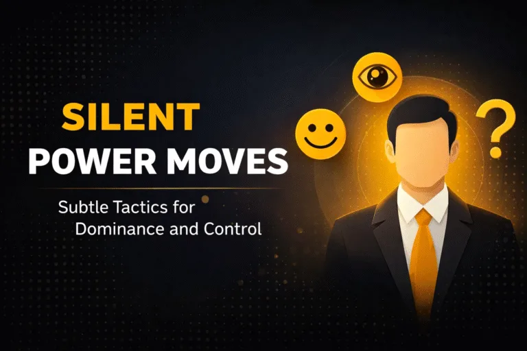 7 Dark Psychology Tricks to Master Any Social Situation  Silent Power Moves for Influence