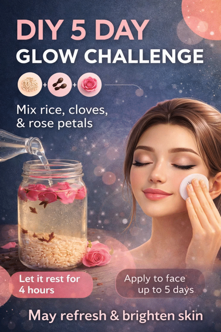 DIY Rice and Clove Skin Glow Water  5 Day Natural Face Brightening Toner