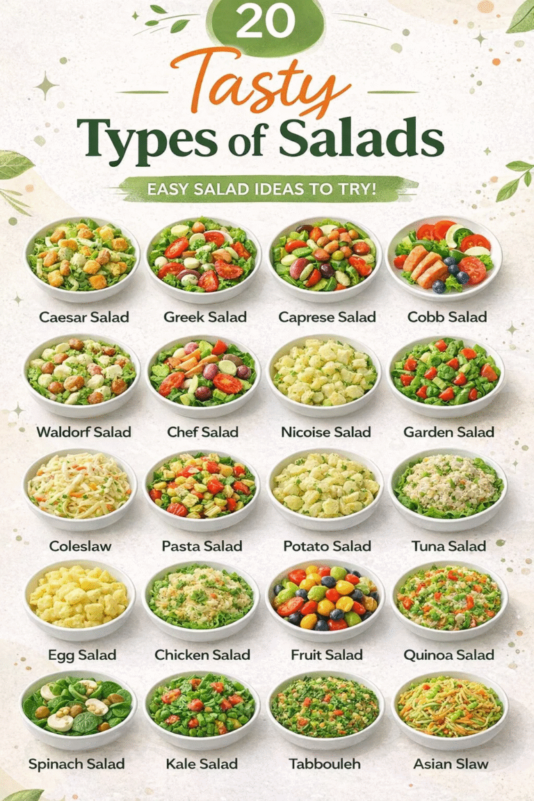 20 Best Healthy Salad Types  Recipes Guide  Easy Homemade Salad Ideas