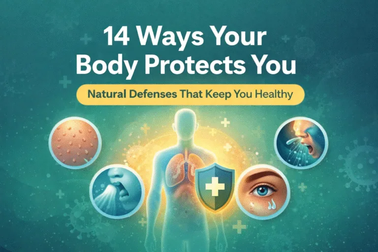 14 Fascinating Things Your Body Does Automatically to Protect You  Human Body Facts  Health