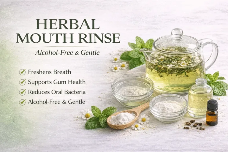 DIY Alcohol-Free Herbal Mouthwash Recipe for Healthy Gums  Fresh Breath