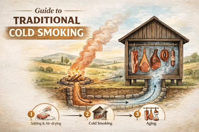 How to Cold Smoke Meat Traditional Methods  Guide for Speck, Kielbasa and Ham