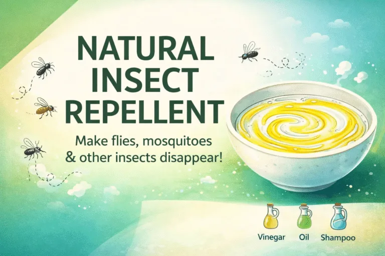 Natural DIY Insect Repellent Recipe  Easy Fly  Mosquito Hack for Kitchens