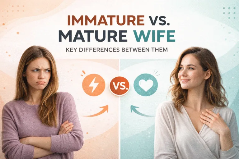 7 Signs of a Mature Wife vs Immature Wife  Relationship Tips  Marriage Advice for Couples