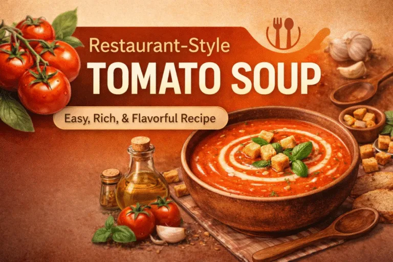 Best Homemade Tomato Soup Recipe  Creamy Restaurant Style  Easy 30-Minute Dinner Ideas
