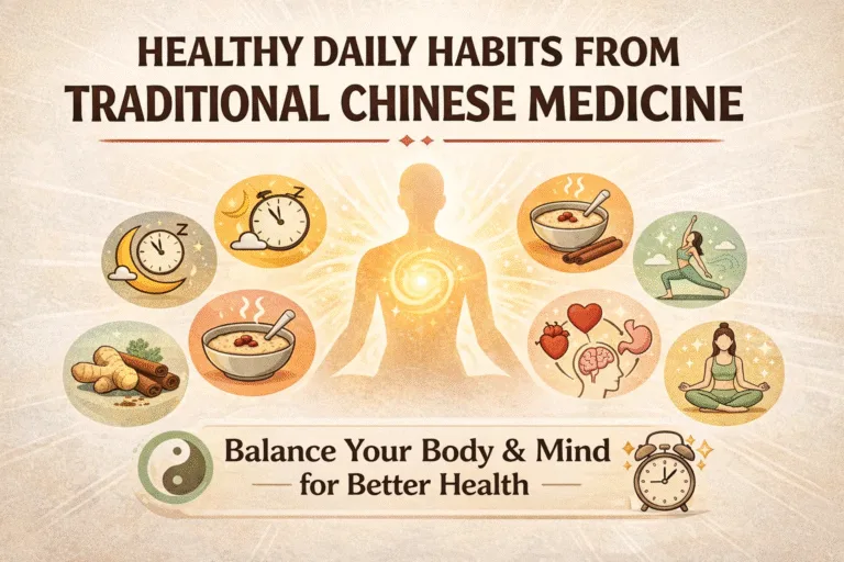 10 Daily Habits for Better Health Traditional Chinese Medicine TCM Organ Clock Guide