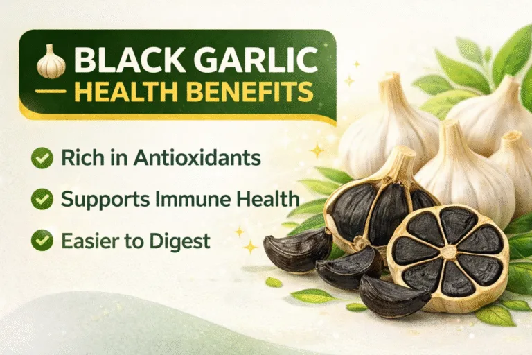 Black Garlic Benefits and How to Use It for Heart, Gut, and Immune Health