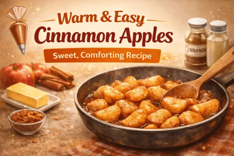 Easy Cinnamon Fried Apples Recipe  Quick 15-Minute Warm Stovetop Dessert Slices