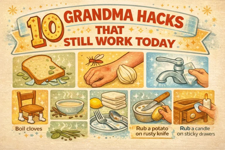 10 Genius Grandma Hacks  Vintage Home Tips for a Better Life