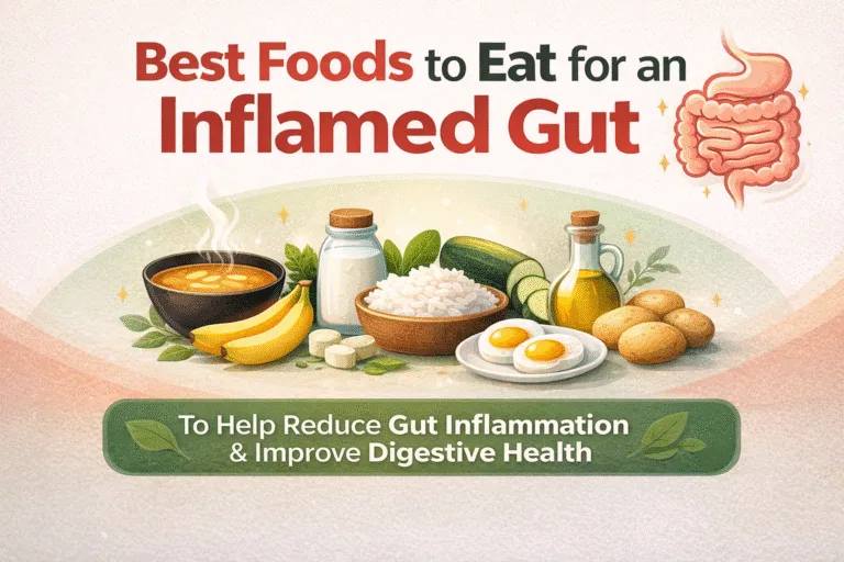 8 Gentle Foods for Gut Inflammation Relief  Best Anti-Inflammatory Digestive Health Tips