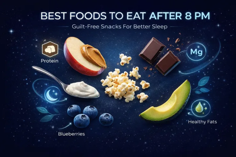 Best Healthy Late Night Snacks for Better Sleep  Guilt-Free After 8 PM Food Ideas