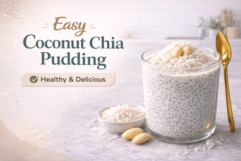Easy Coconut Chia Pudding Recipe  Healthy Creamy Vegan Dessert  Breakfast