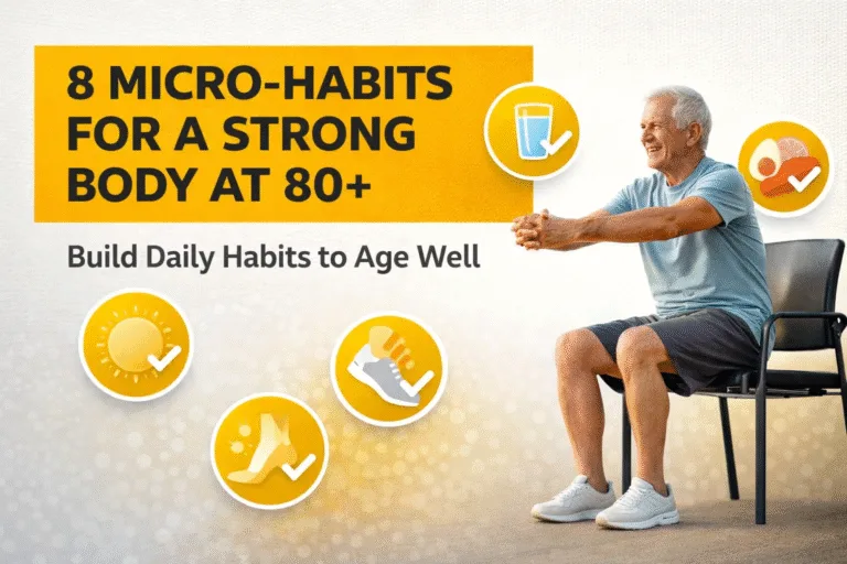 8 Morning Micro-Habits for a Strong Body at 80 Daily Longevity  Strength Routine