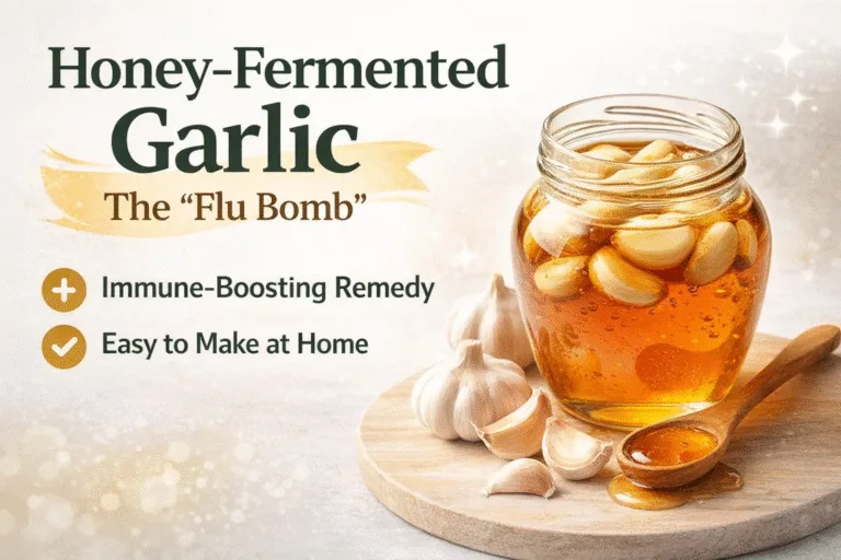 How to Make Honey-Fermented Garlic Natural Cold and Flu Remedy Recipe