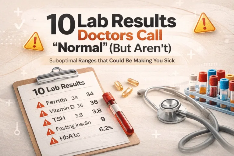 10 Optimal Lab Results for Health Functional Medicine Guide to Ferritin, TSH  Vitamin D