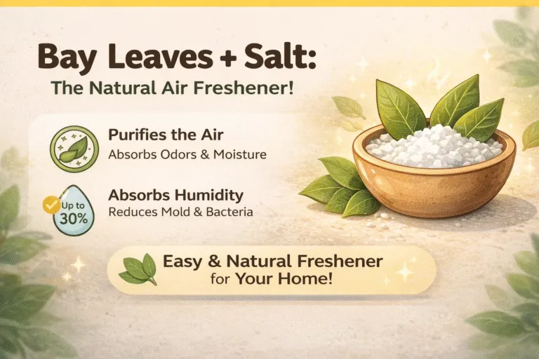 DIY Air Purifier How to Use Bay Leaves and Salt for a Fresh, Odor-Free Home