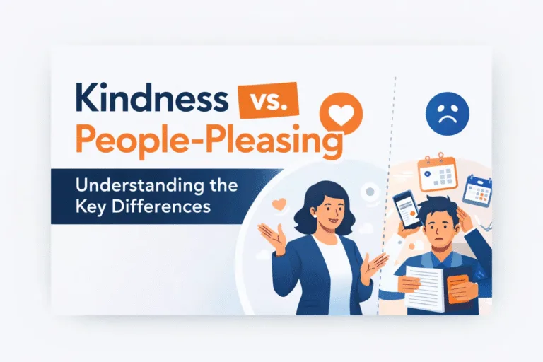 Kindness vs People Pleasing How to Set Healthy Boundaries and Stop Overcommitting