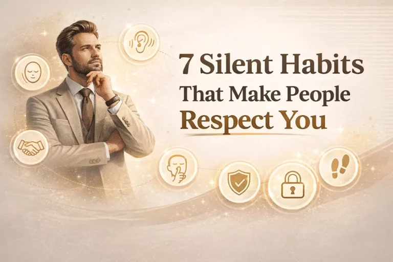 7 Silent Habits to Make People Respect You Instantly  Life Lessons  Stoic Wisdom
