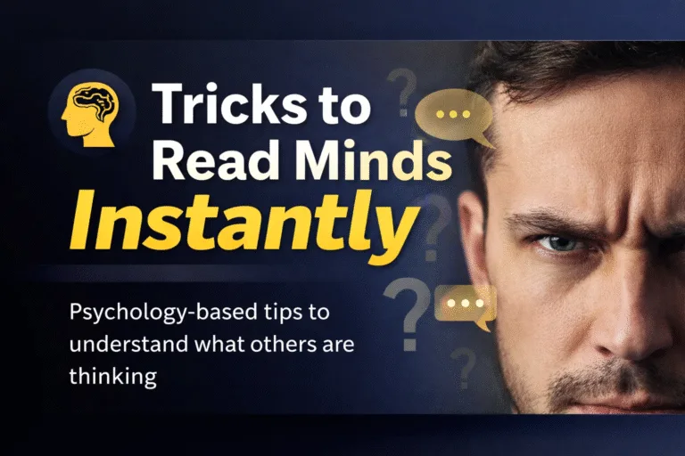 9 Psychological Tricks To Read Anyone Instantly  Dark Psychology  Body Language Tips
