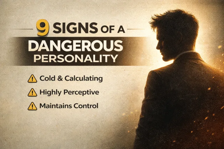 9 Signs of a Dangerous Personality How to Master Self-Control  Be Unstoppable