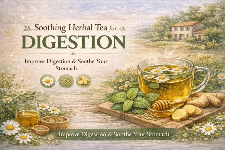 Garden Morning Digestive Tisane Recipe Soothing Herbal Tea for Digestion  Bloating Relief