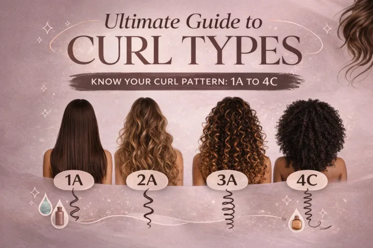 Ultimate Hair Type Guide 1A-4C Curl Patterns, Textures  Best Care Tips Explained