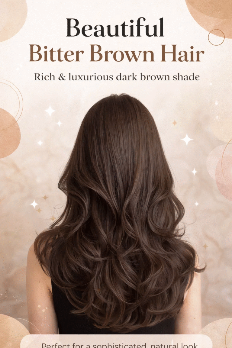 Long Layered Bitter Brown Hair Inspo  Cool Toned Dark Brown Voluminous Waves Haircut