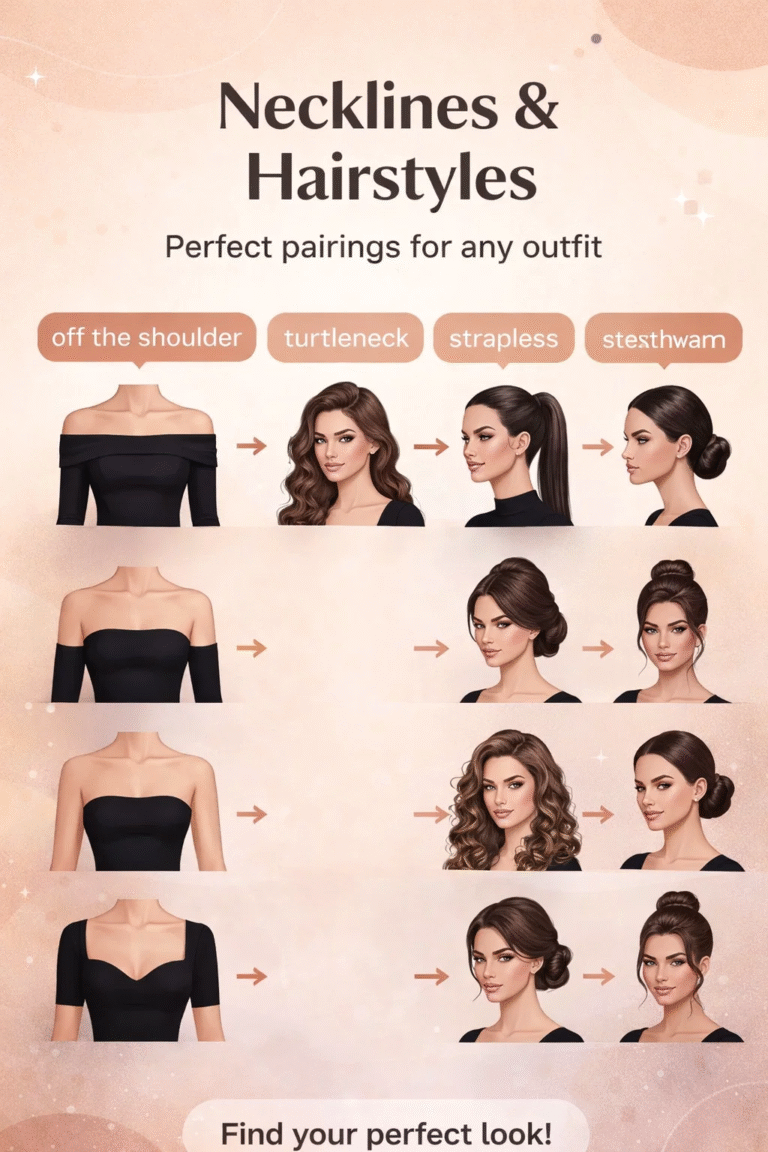 Best Hairstyles for Every Neckline The Ultimate Guide to Perfect Styling