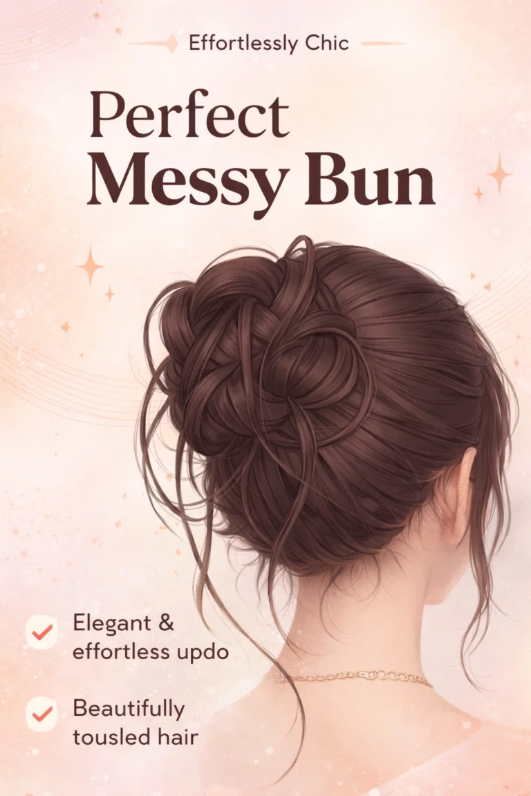 How to Draw Messy Bun Hair Step-by-Step Aesthetic Digital Art Tutorial  Reference Guide