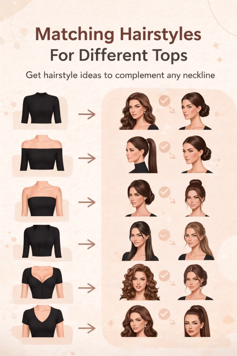 Best Hairstyles for Every Neckline Guide Soft Glow Strong Soul