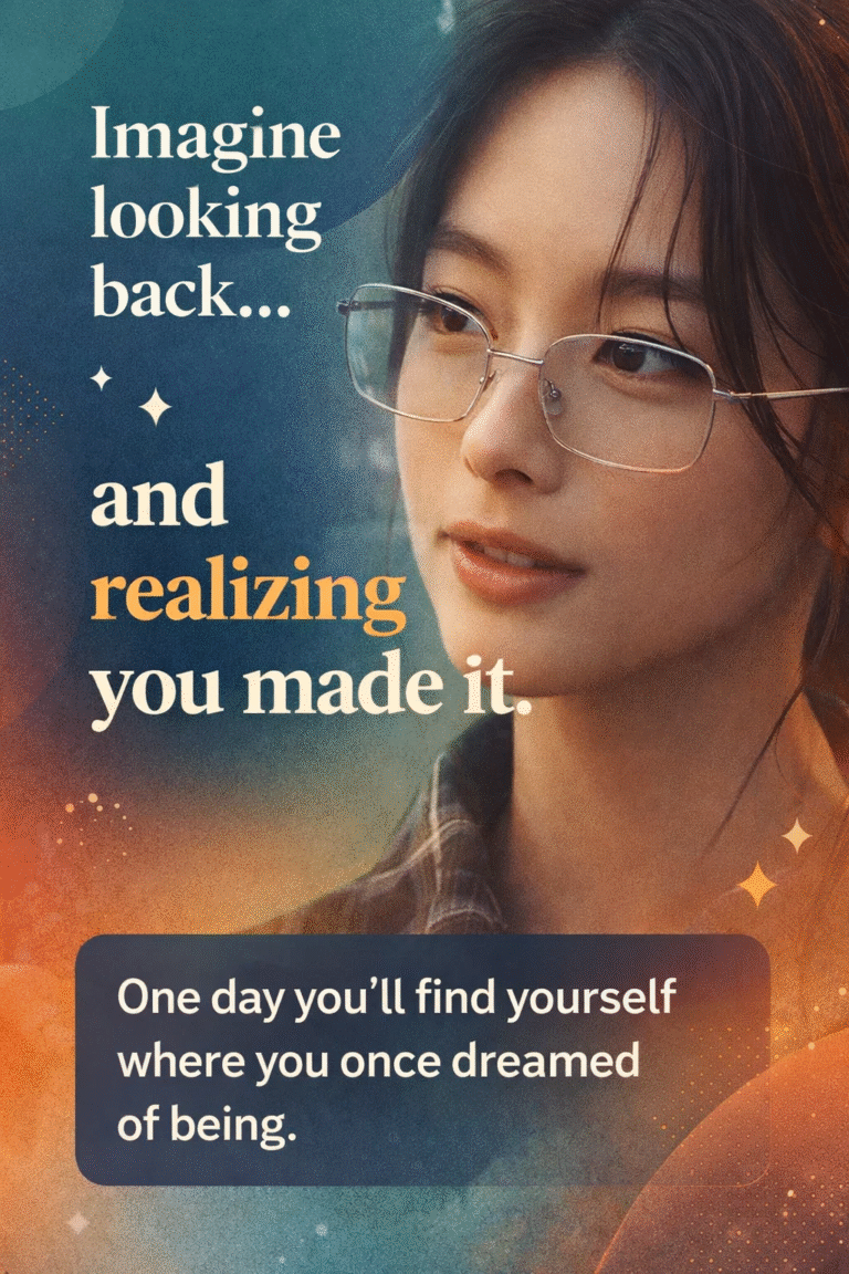 Motivational Aesthetic Quote Reflection Goal Manifestation Vision Board Inspiration