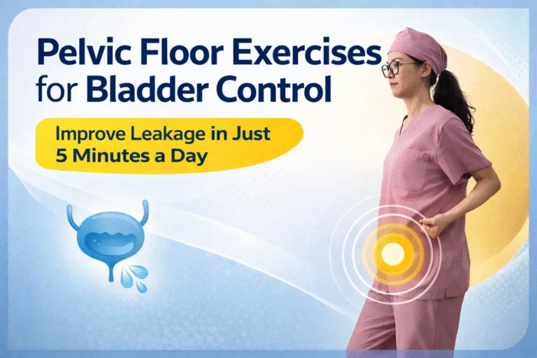 Stop Bladder Leakage 5-Minute Pelvic Floor Exercises for Women HealthHacks CoreStrength